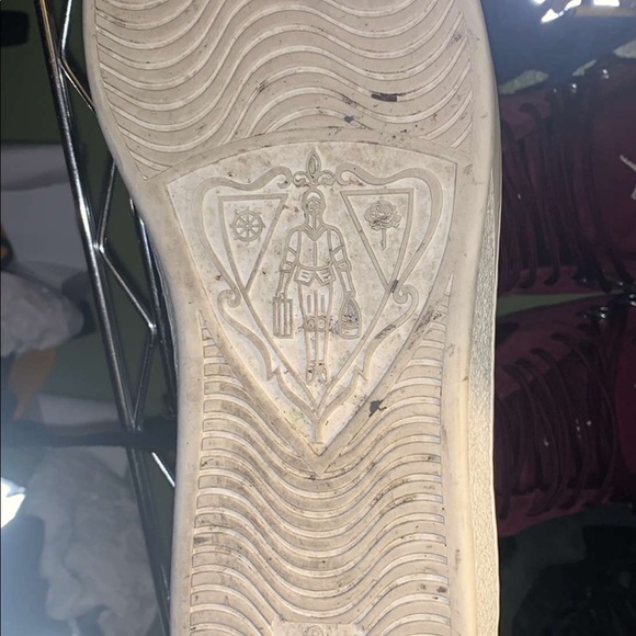 Gucci GG Black and White Monogram Sneakers - Picture 4 of 8